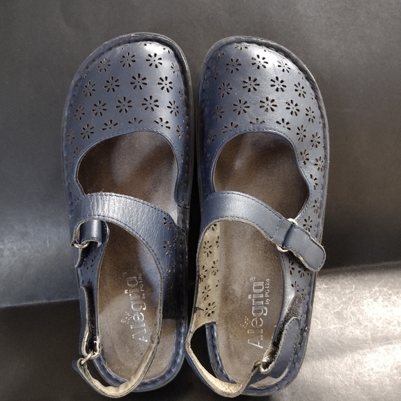 - ALEGRIA - WOMEN'S LEATHER SANDALS SIZE : 9 ( 39 ) - Picture 5 of 8